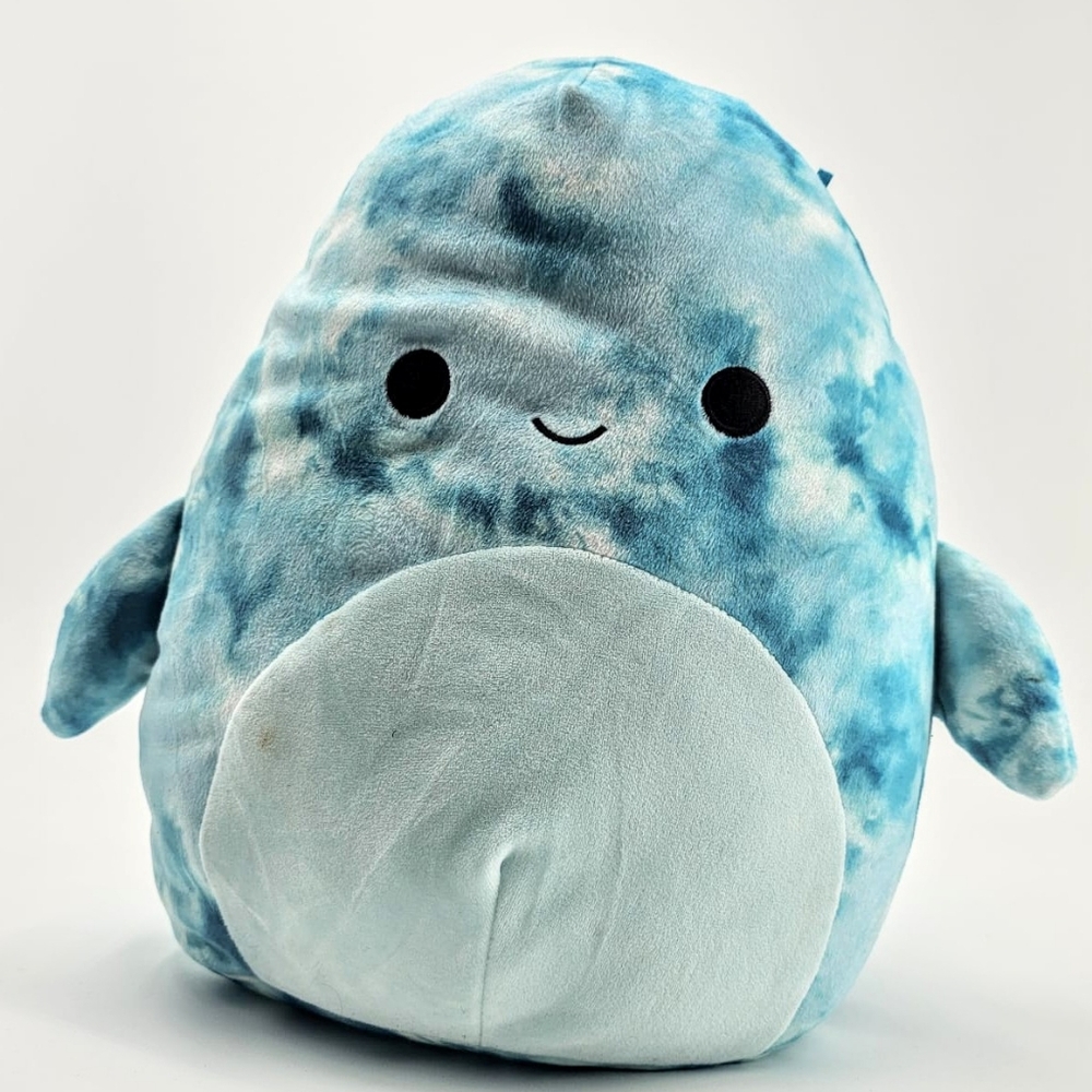 Squishmallow Blue Tie-Dye Plush Toy - Picture 3 of 4